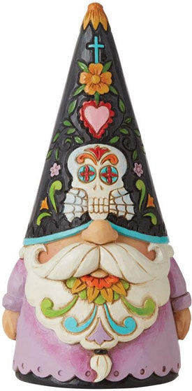 Jim Shore Day of the Dead Gnome "Deadicated"