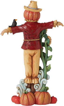 Jim Shore Harvest Scarecrow "Blessings Abound"