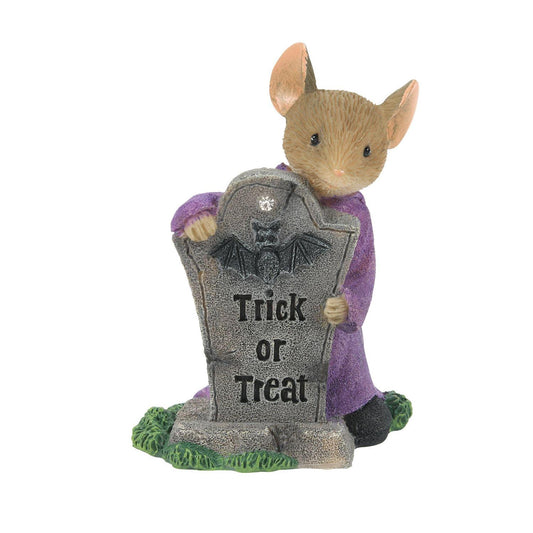 Tails With Heart Hide and Scream Halloween Mouse Figurine