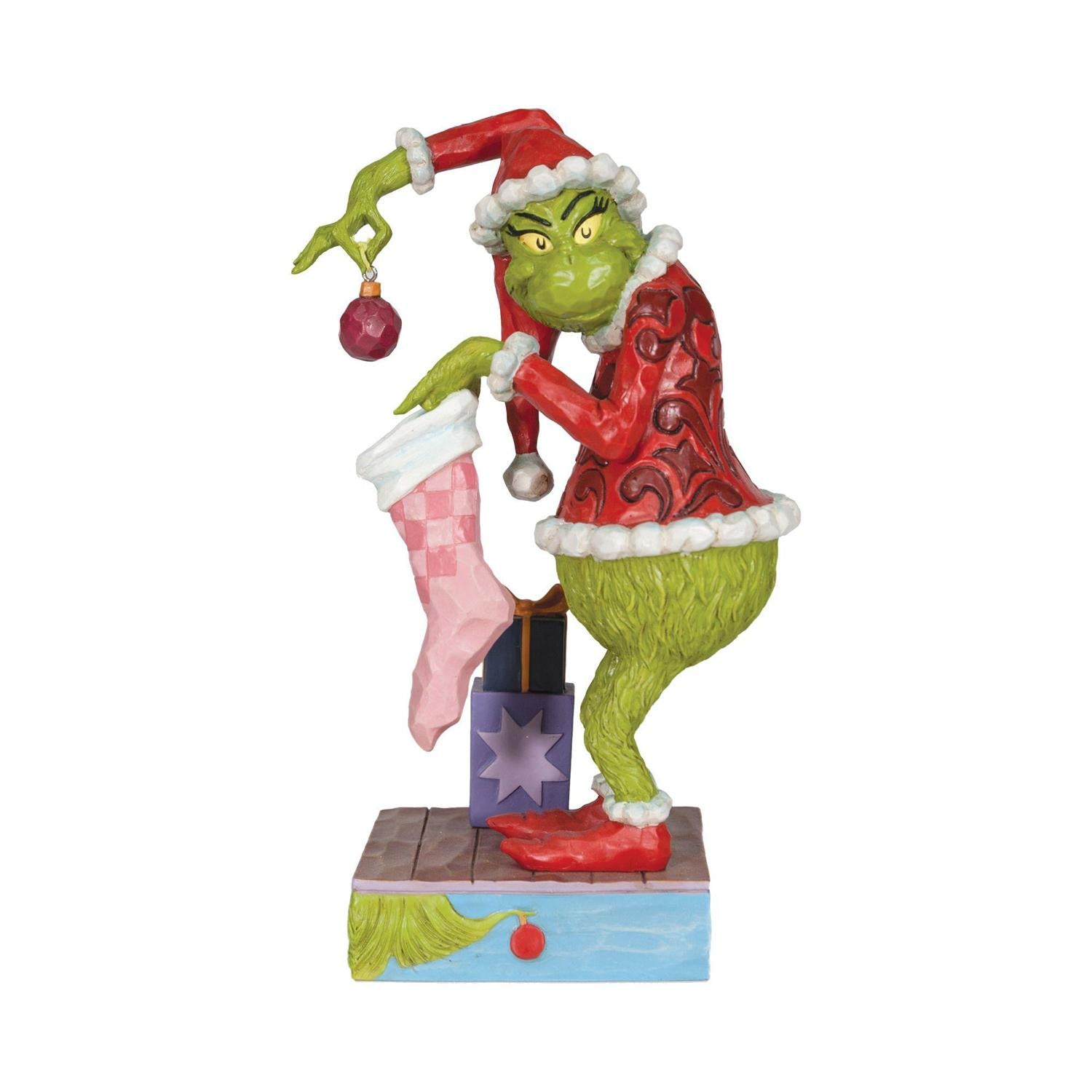 Jim Shore Dr Seuss Grinch Stealing Figurine
