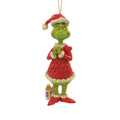 Jim Shore Dr Seuss Grinch w/lg Heart Ornament