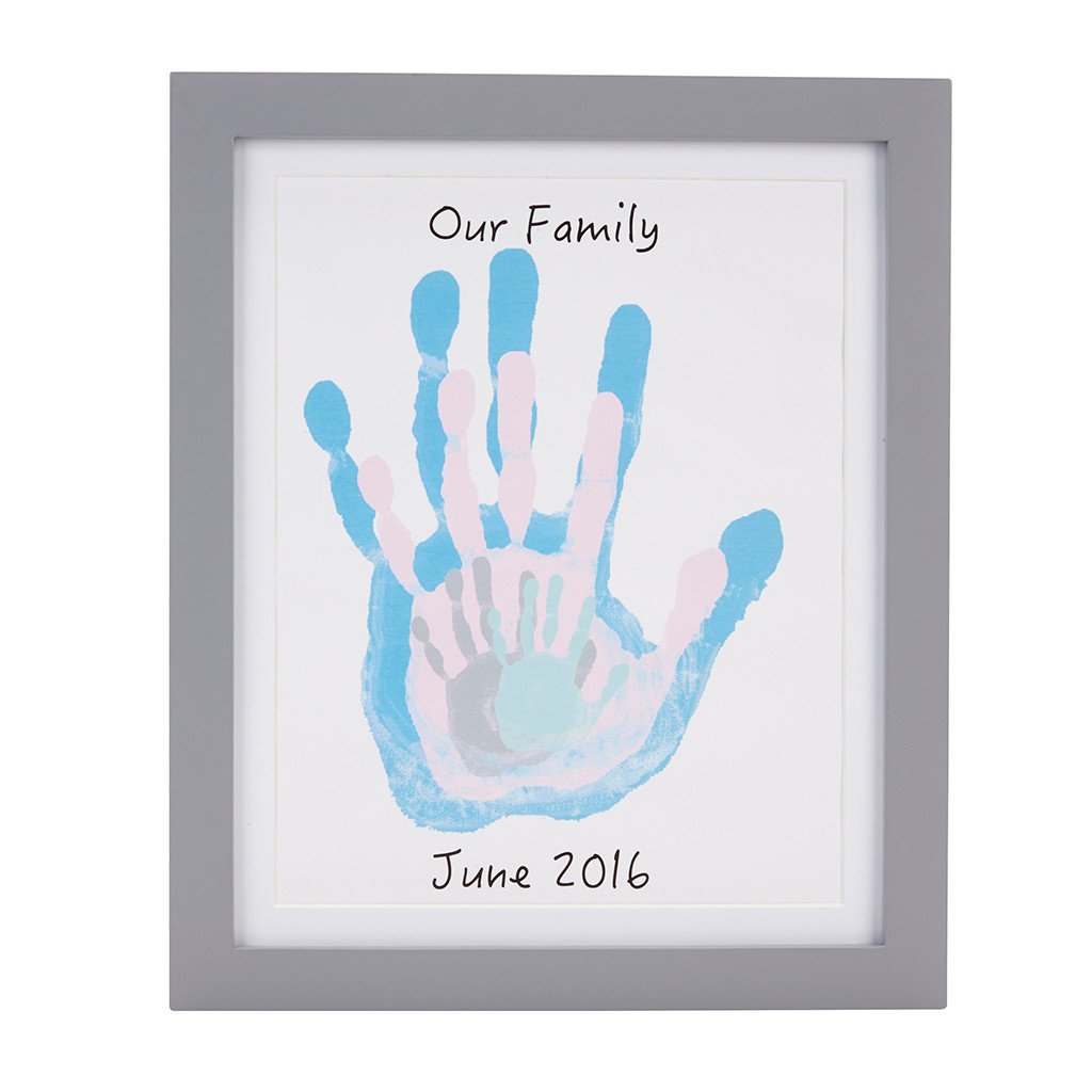 Our Family Handprint Frame
