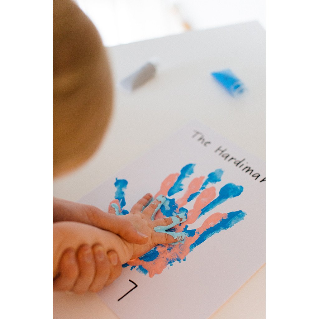 Our Family Handprint Frame