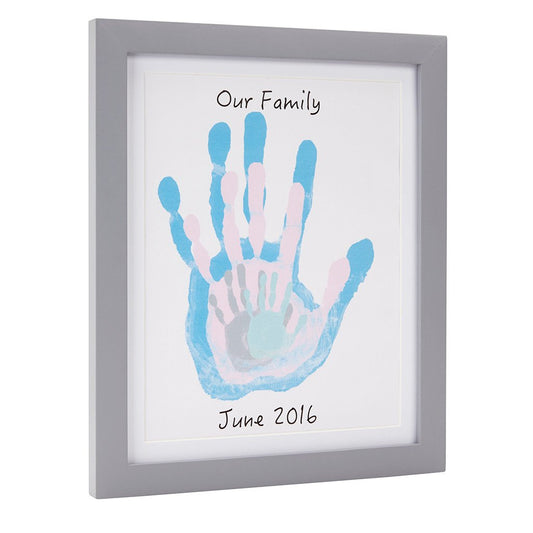 Our Family Handprint Frame