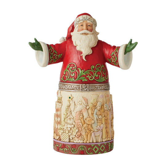 Jim Shore 20th Anniversary Santa 12" Figurine Celebrating 20 Years Together