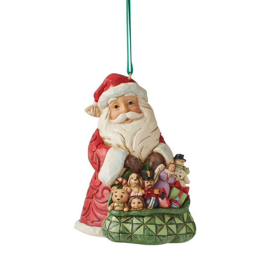 Jim Shore Worldwide 20th Anniversary Event Santa Ornament