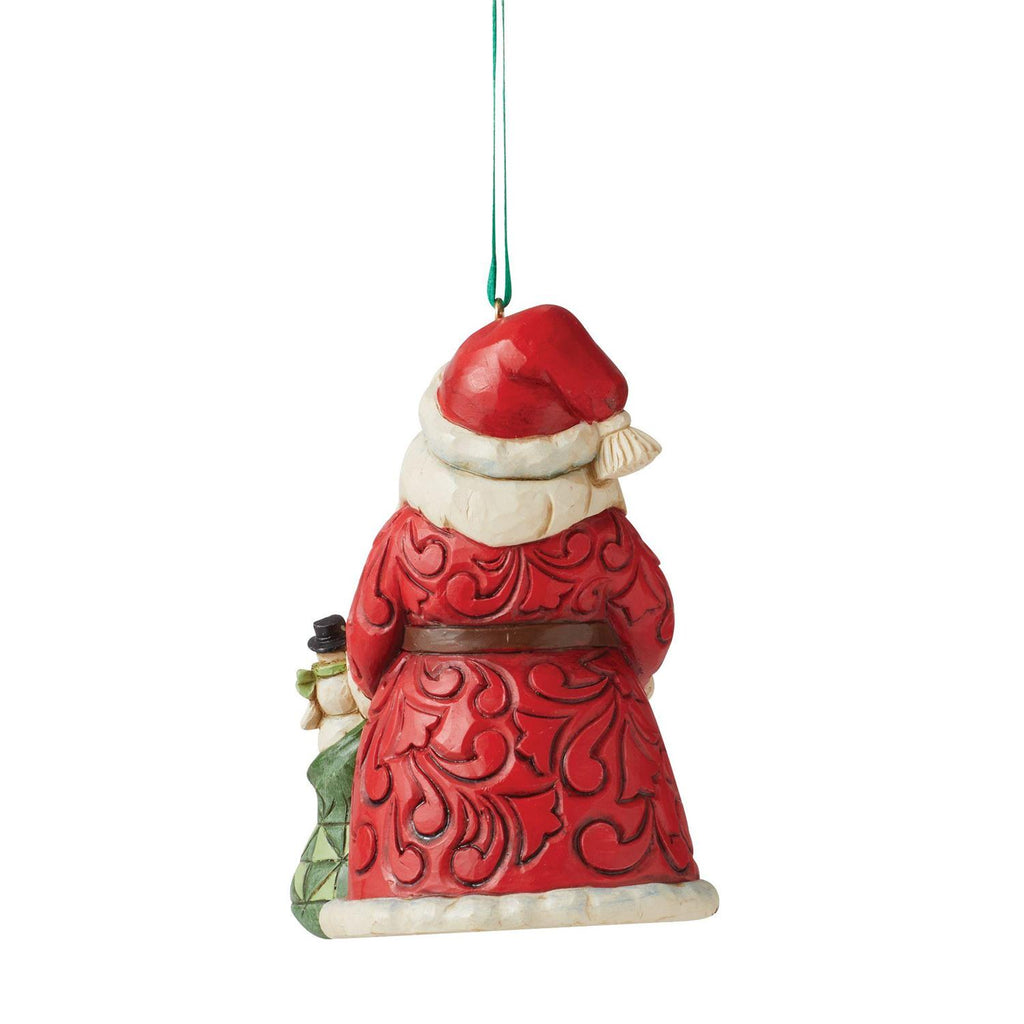 Jim Shore Worldwide 20th Anniversary Event Santa Ornament