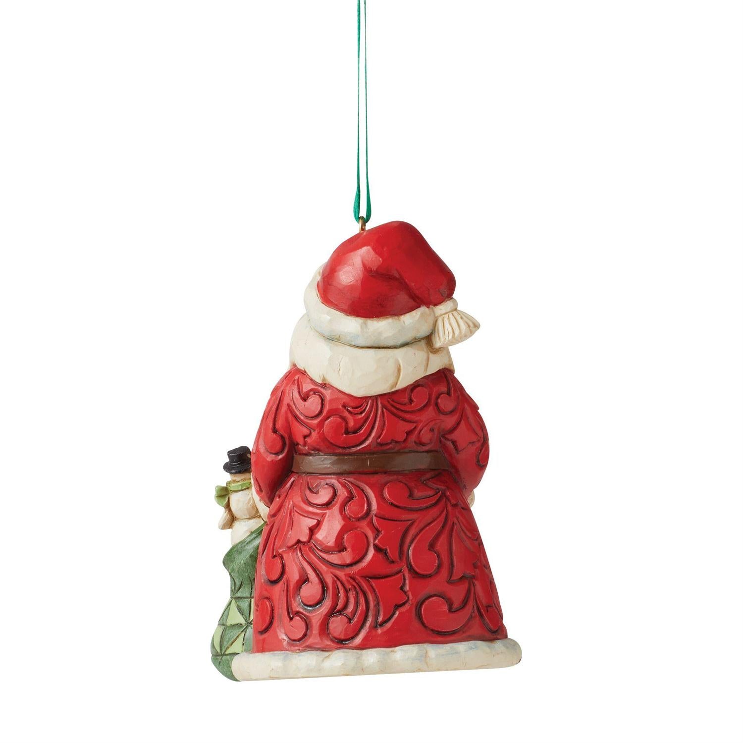 Jim Shore Worldwide 20th Anniversary Event Santa Ornament