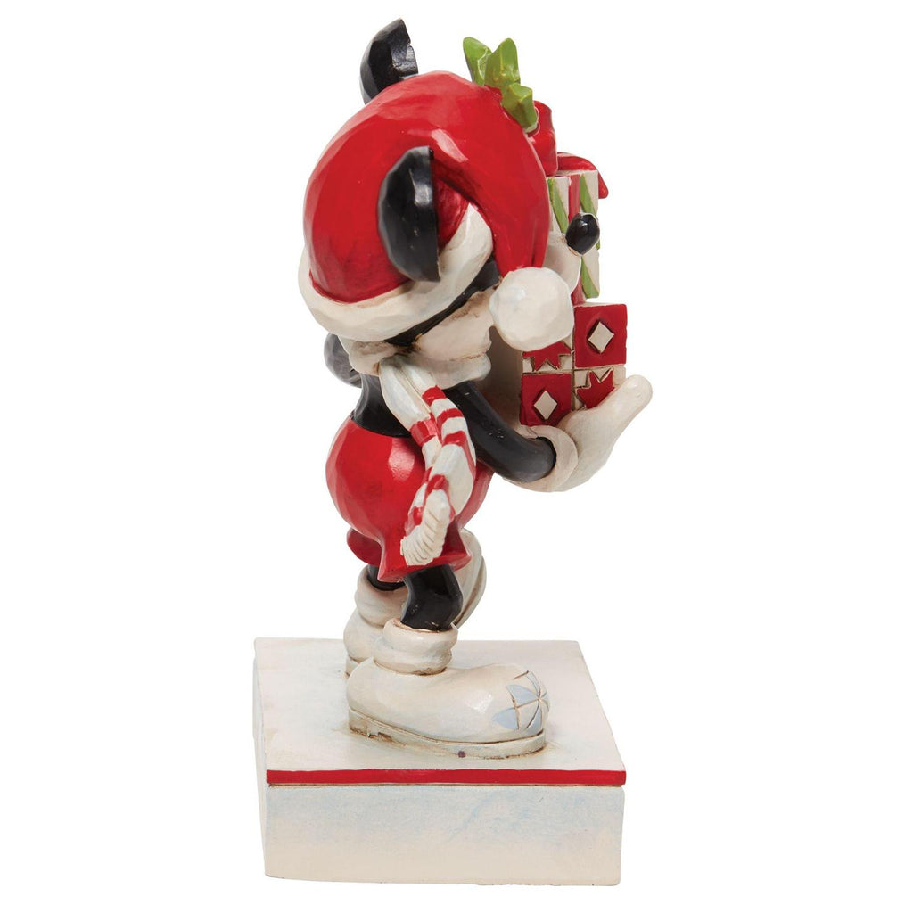 Jim Shore Disney Black and White Mickey A Season of Giving