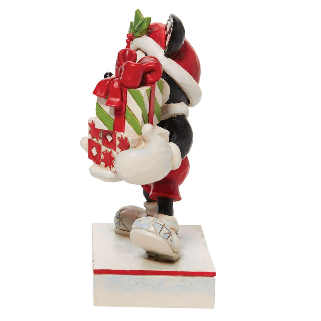 Jim Shore Disney Black and White Mickey A Season of Giving