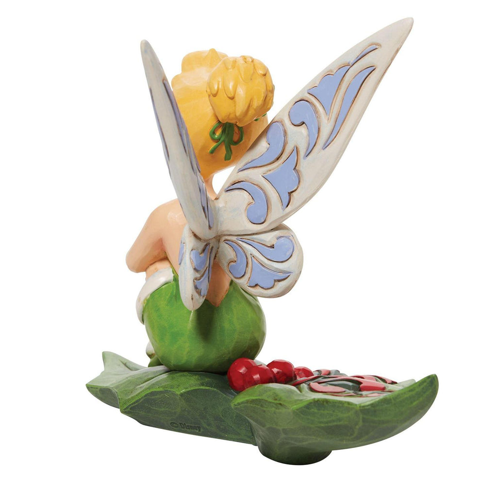 Jim Shore Disney Tinkerbell on Holly Happy Holly-Days