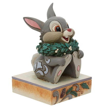 Jim Shore Disney Traditions Thumper/Bambi Christmas