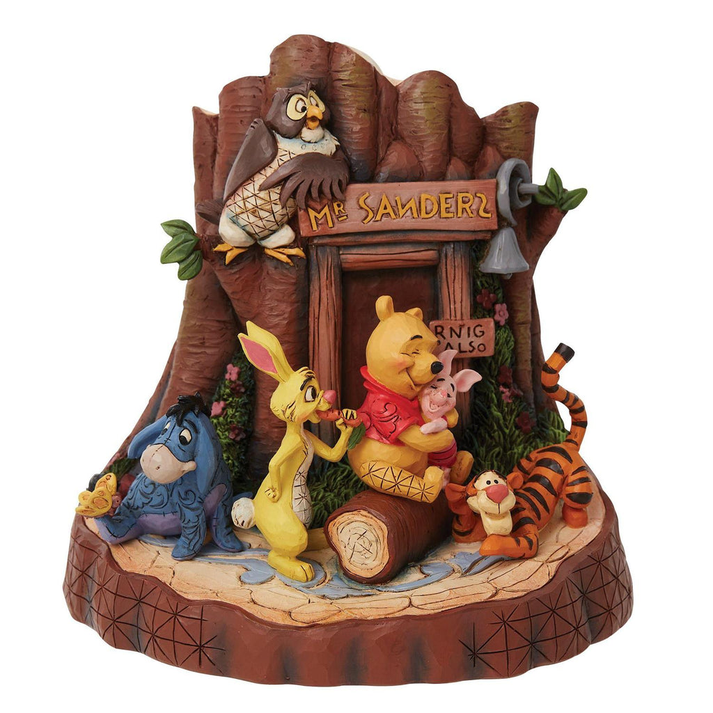 Jim Shore Pooh Carved By Heart