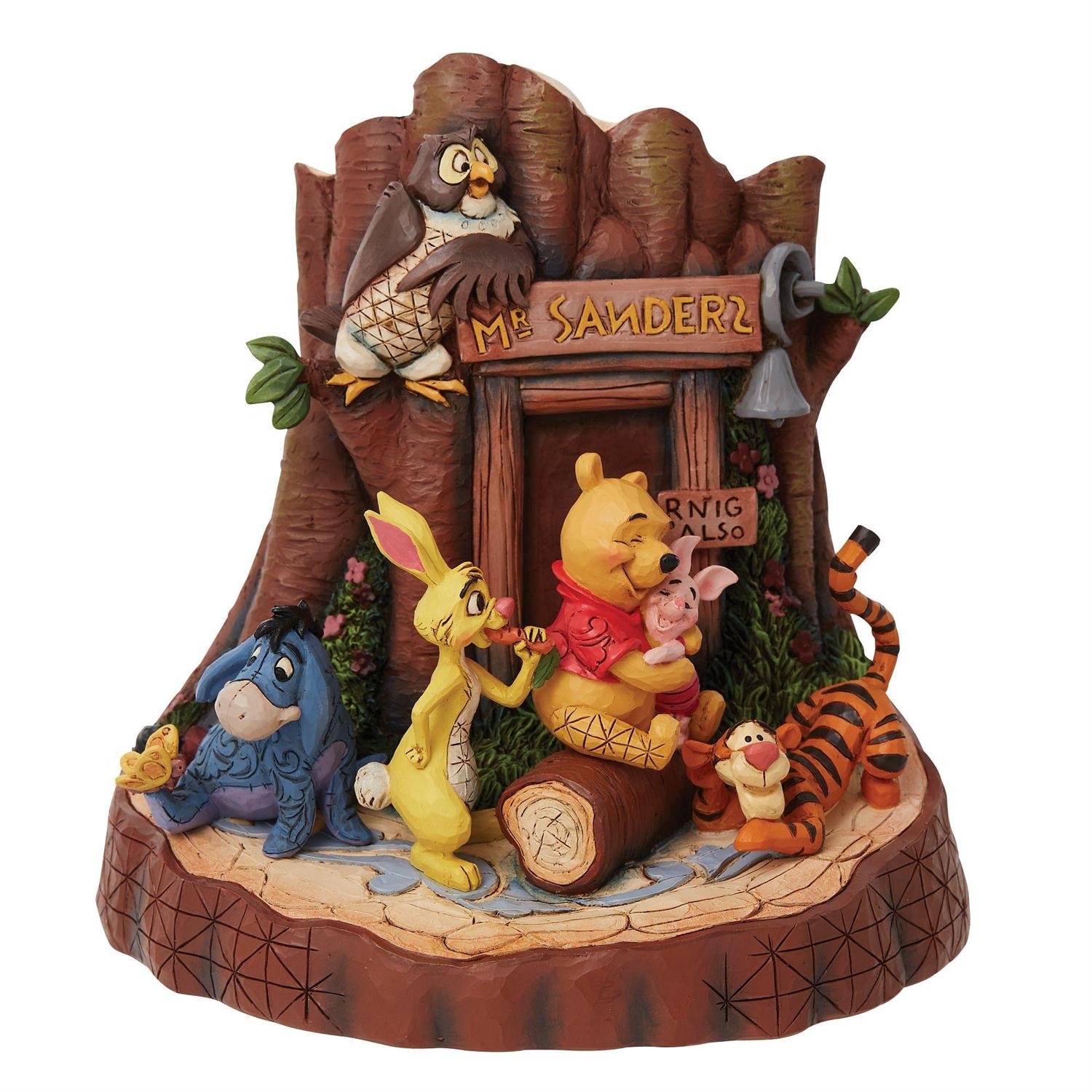 Jim Shore Pooh Carved By Heart