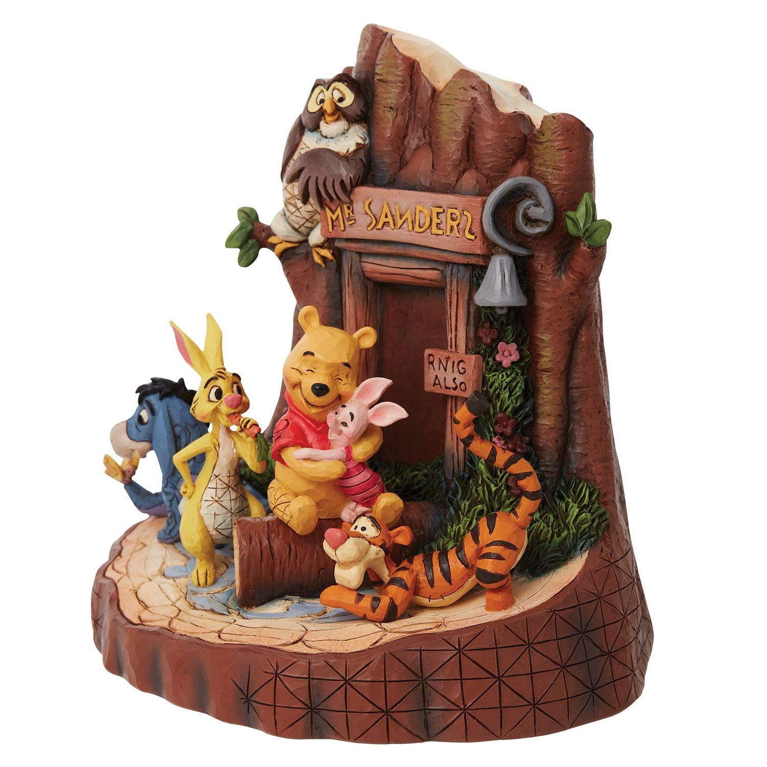 Jim Shore Pooh Carved By Heart