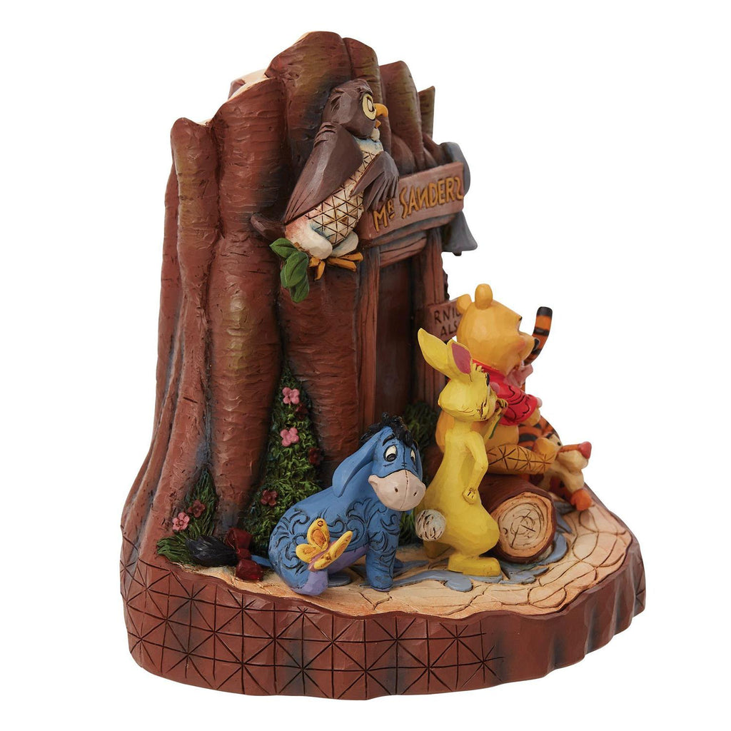 Jim Shore Pooh Carved By Heart
