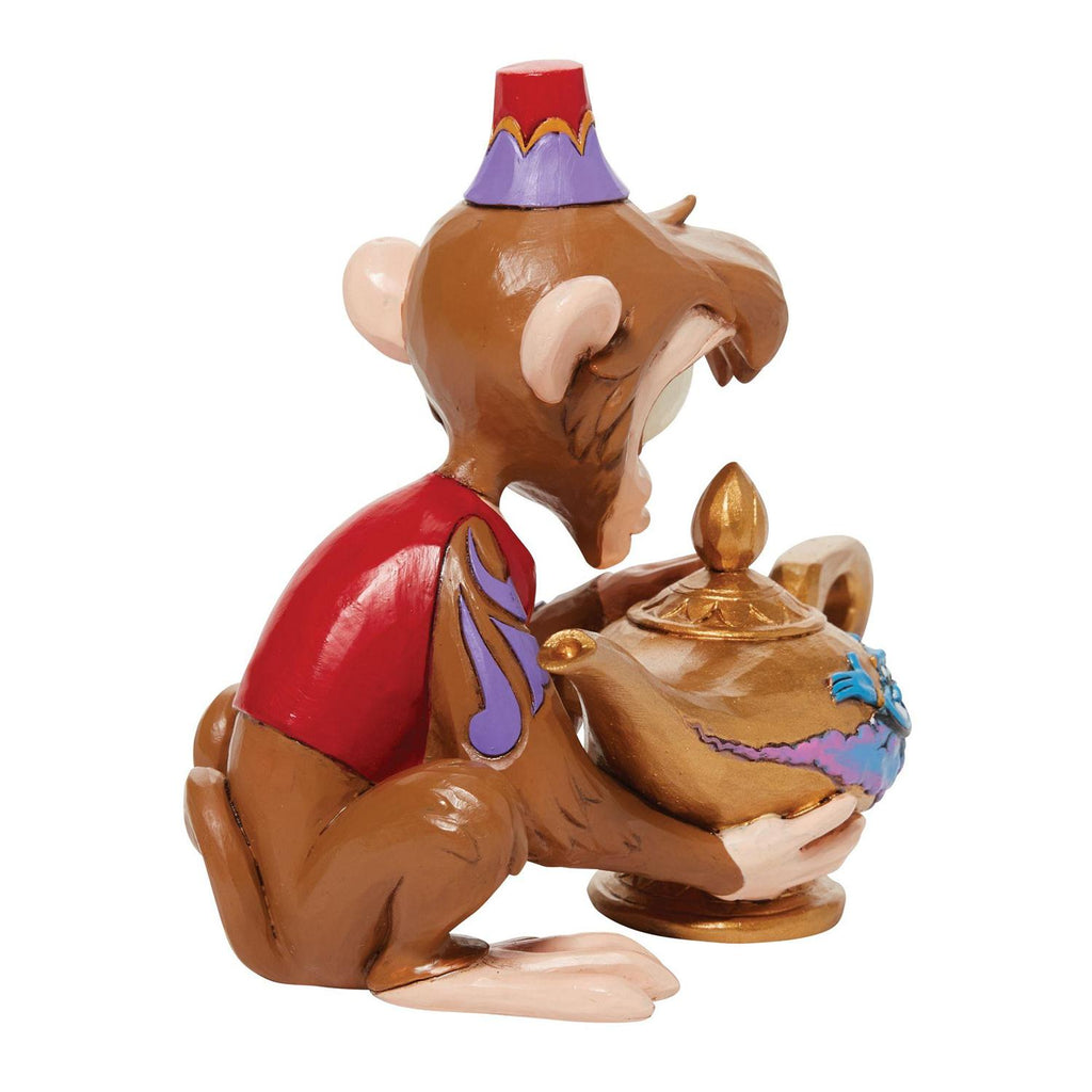 Abu Genie Lamp with Scene Disney Jim Shore Enesco Aladdin