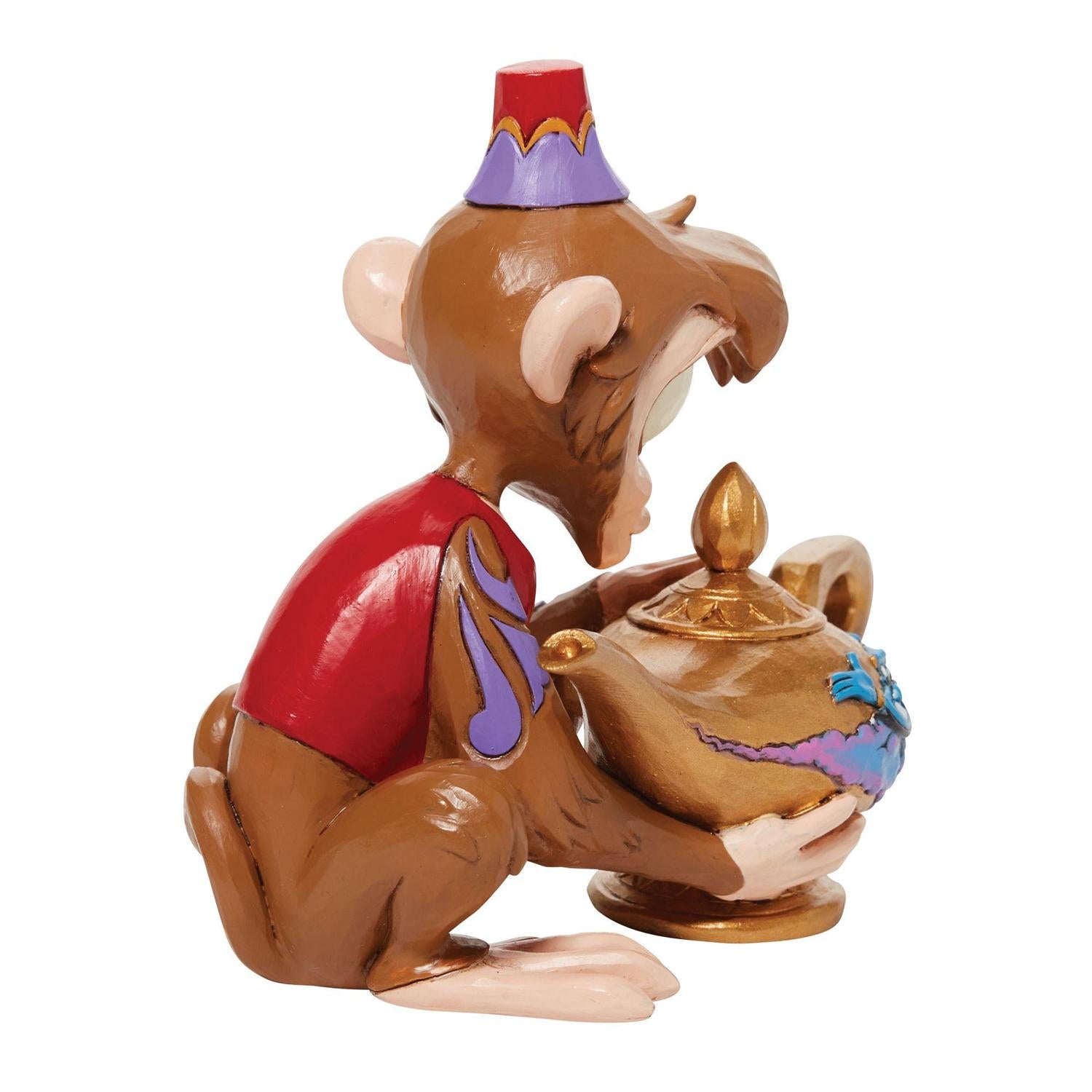 Abu Genie Lamp with Scene Disney Jim Shore Enesco Aladdin