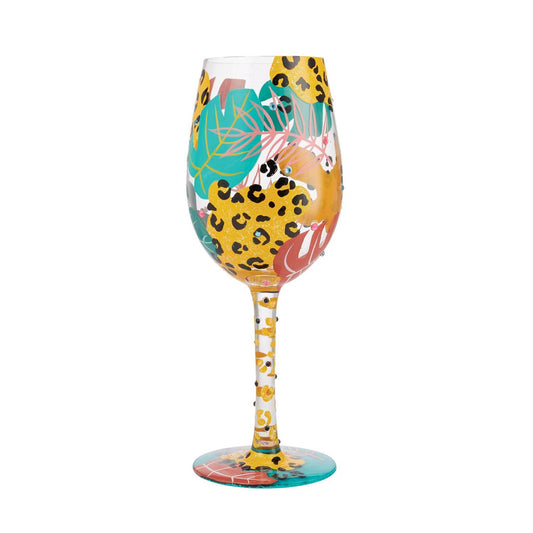 Jungle Vibes Lollita Wine Glass