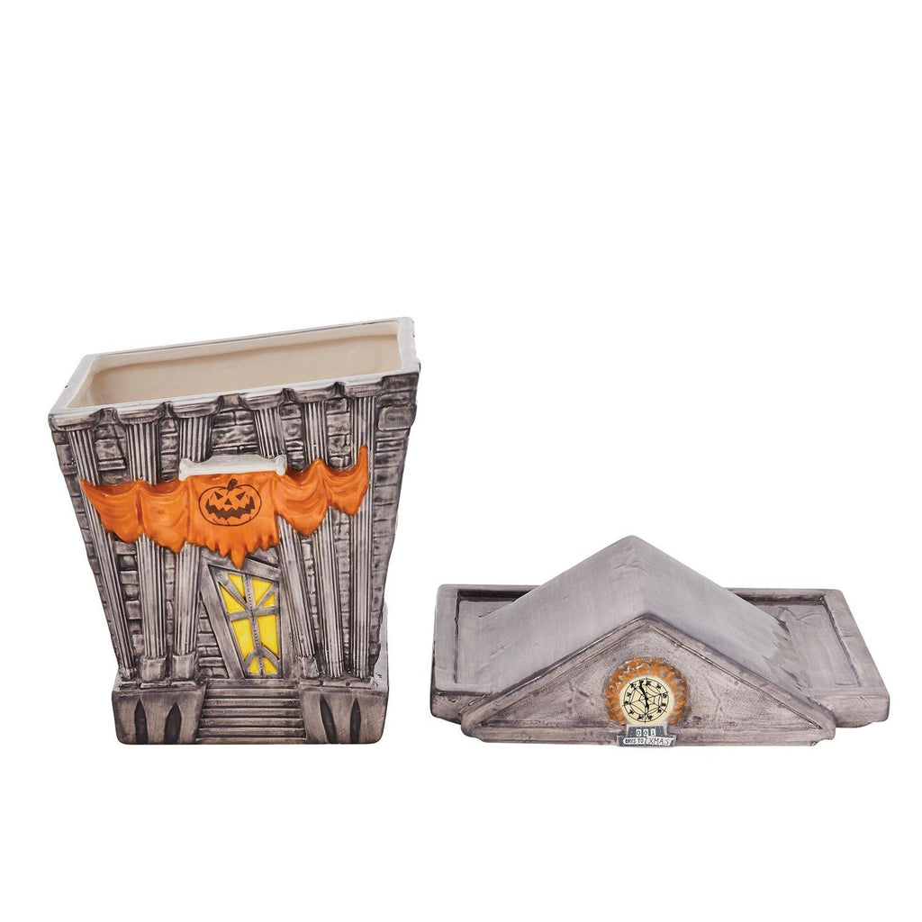 Halloween Town City Hall Cookie Jar/Canister Nightmare Before Christmas
