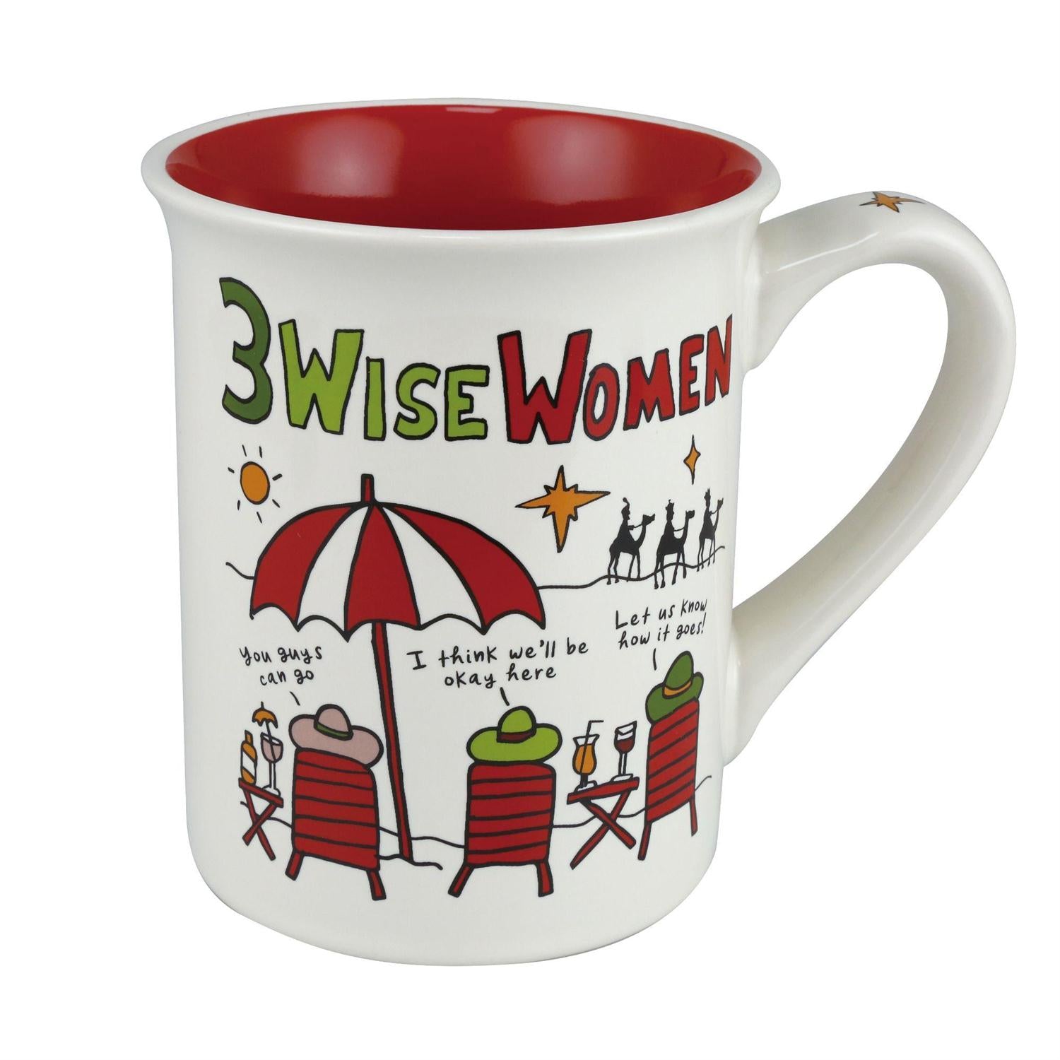 3 Wise Women at the Beach 16oz Mug