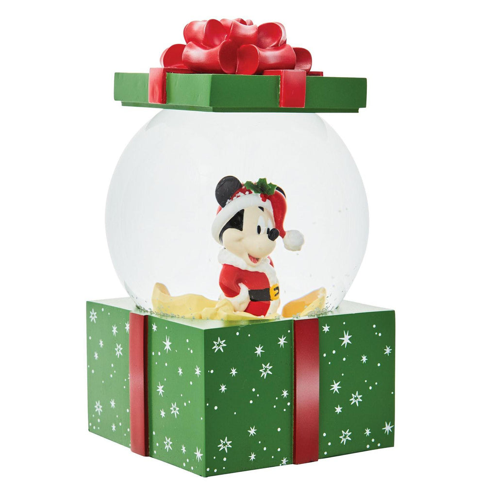 Mickey Mouse Christmas Gift Waterball/Snowglobe Enesco Disney