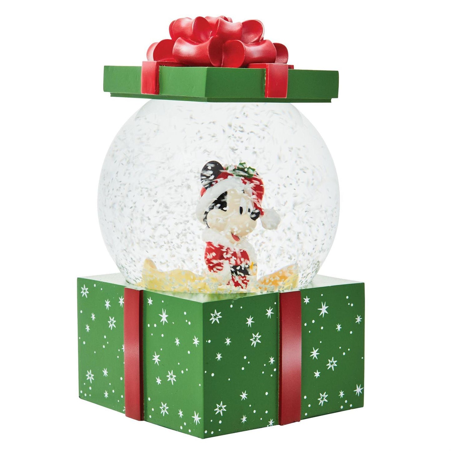 Mickey Mouse Christmas Gift Waterball/Snowglobe Enesco Disney