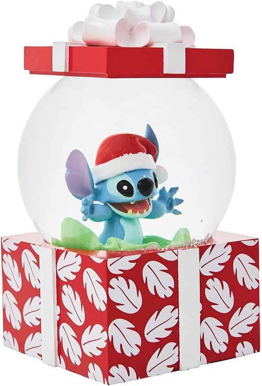 Stitch Christmas Gift Waterball/Snowglobe Enesco Disney