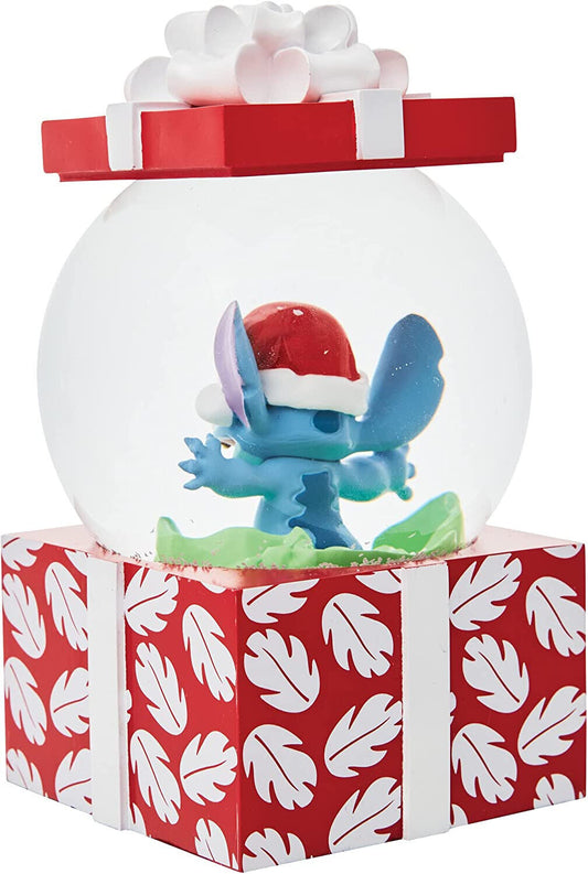 Stitch Christmas Gift Waterball/Snowglobe Enesco Disney