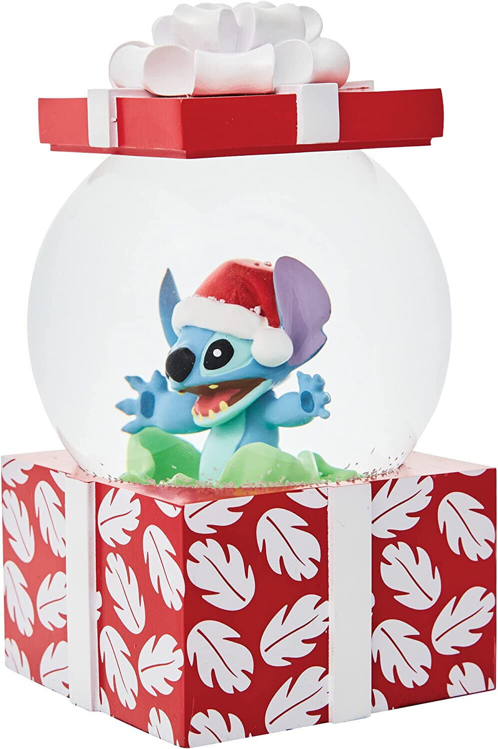 Stitch Christmas Gift Waterball/Snowglobe Enesco Disney