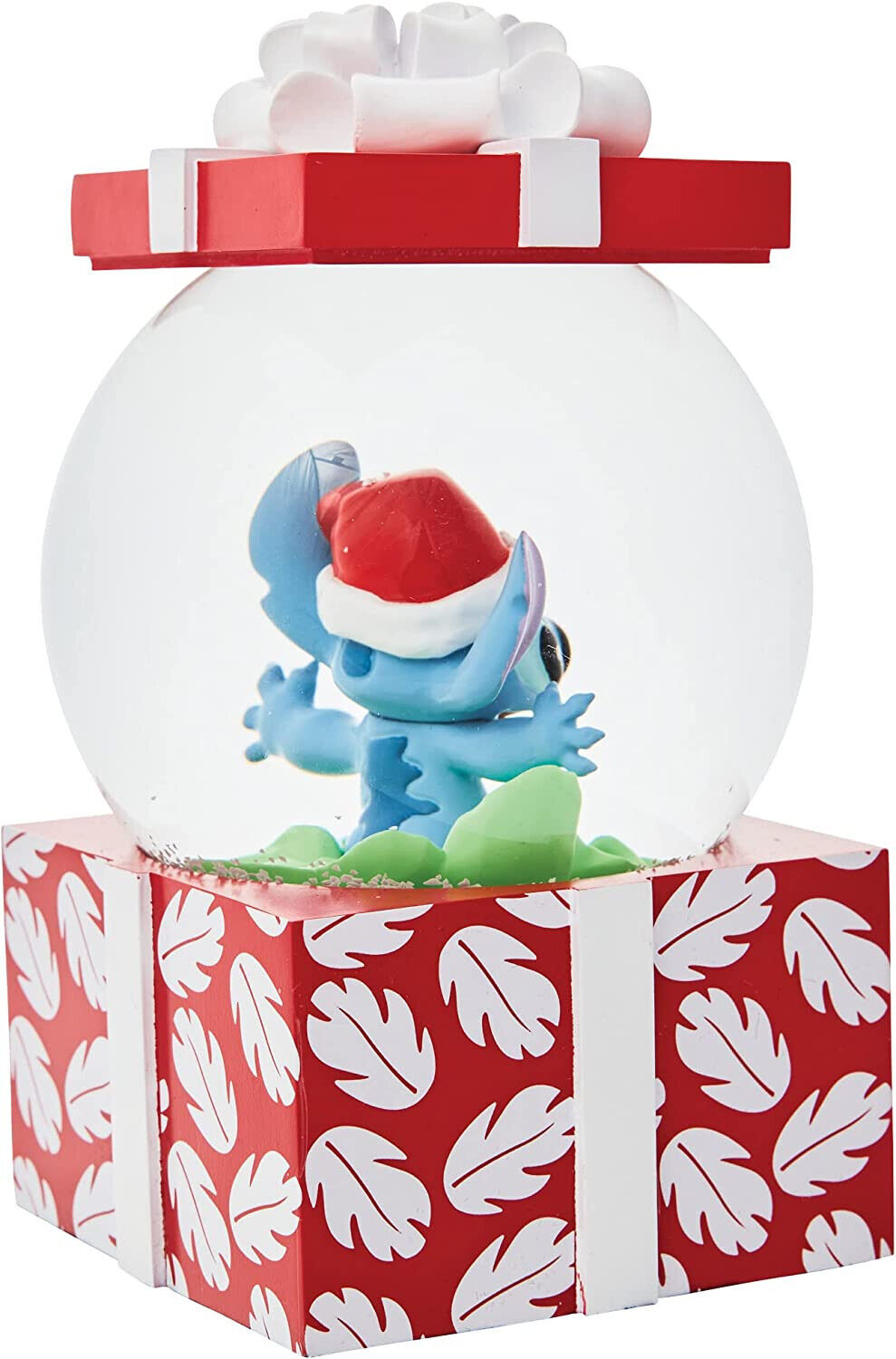 Stitch Christmas Gift Waterball/Snowglobe Enesco Disney