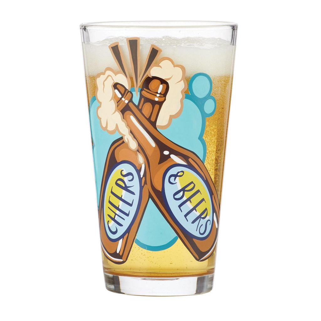 Lolita Beer Pilsner Pint Glass Cheers and Beers
