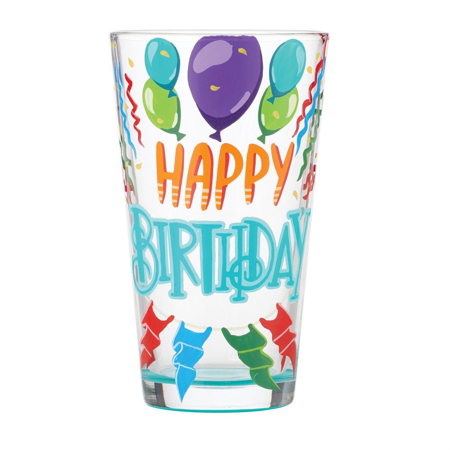 Lolita Beer Pilsner Pint Glass Happy Birthday