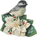 Jim Shore Joy Blooms Here Chickadee