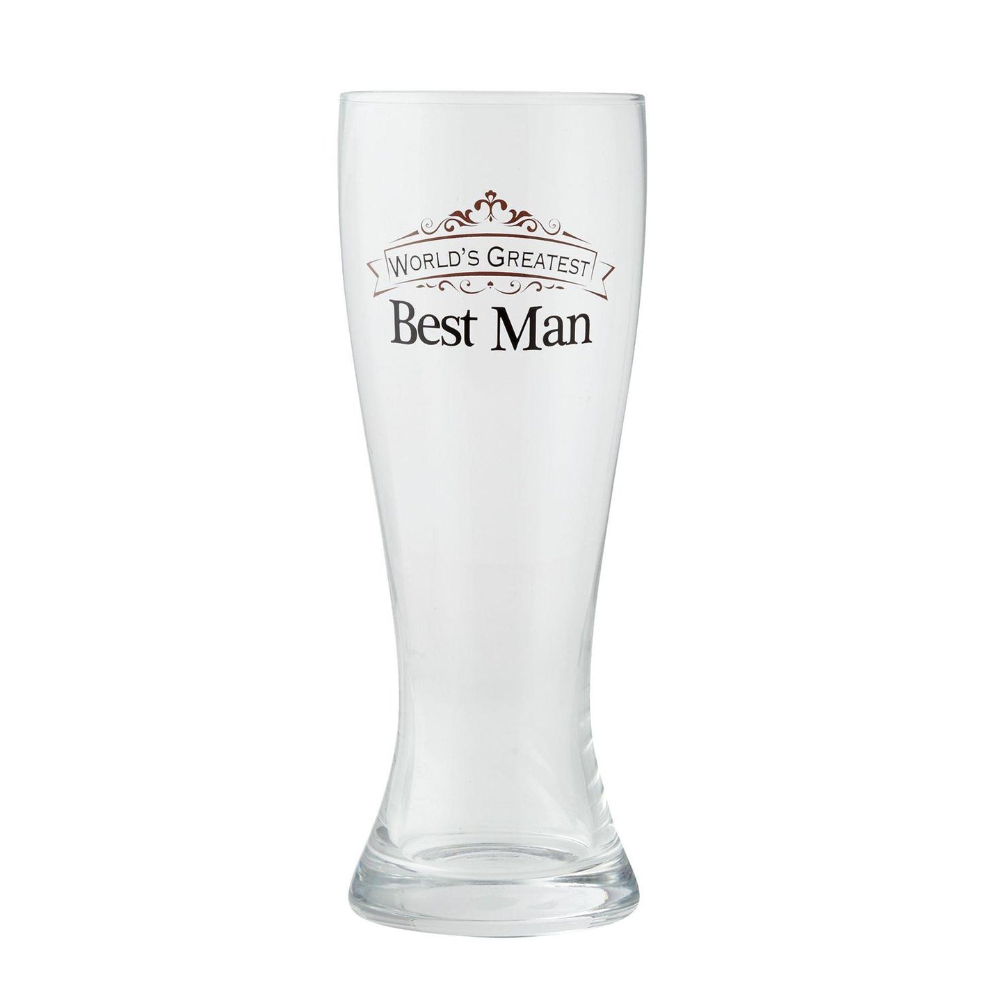 Best Man Beer Glass