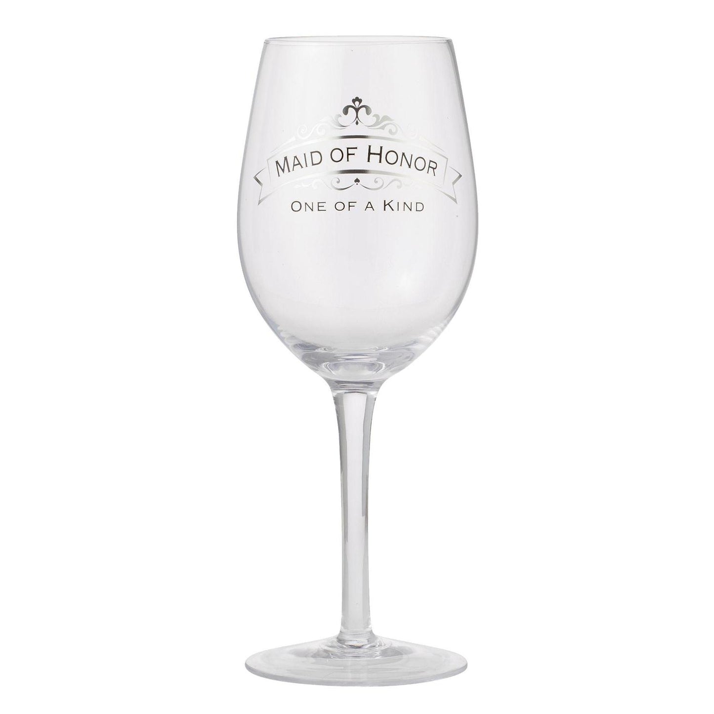 Maid of Honor Wine Glass