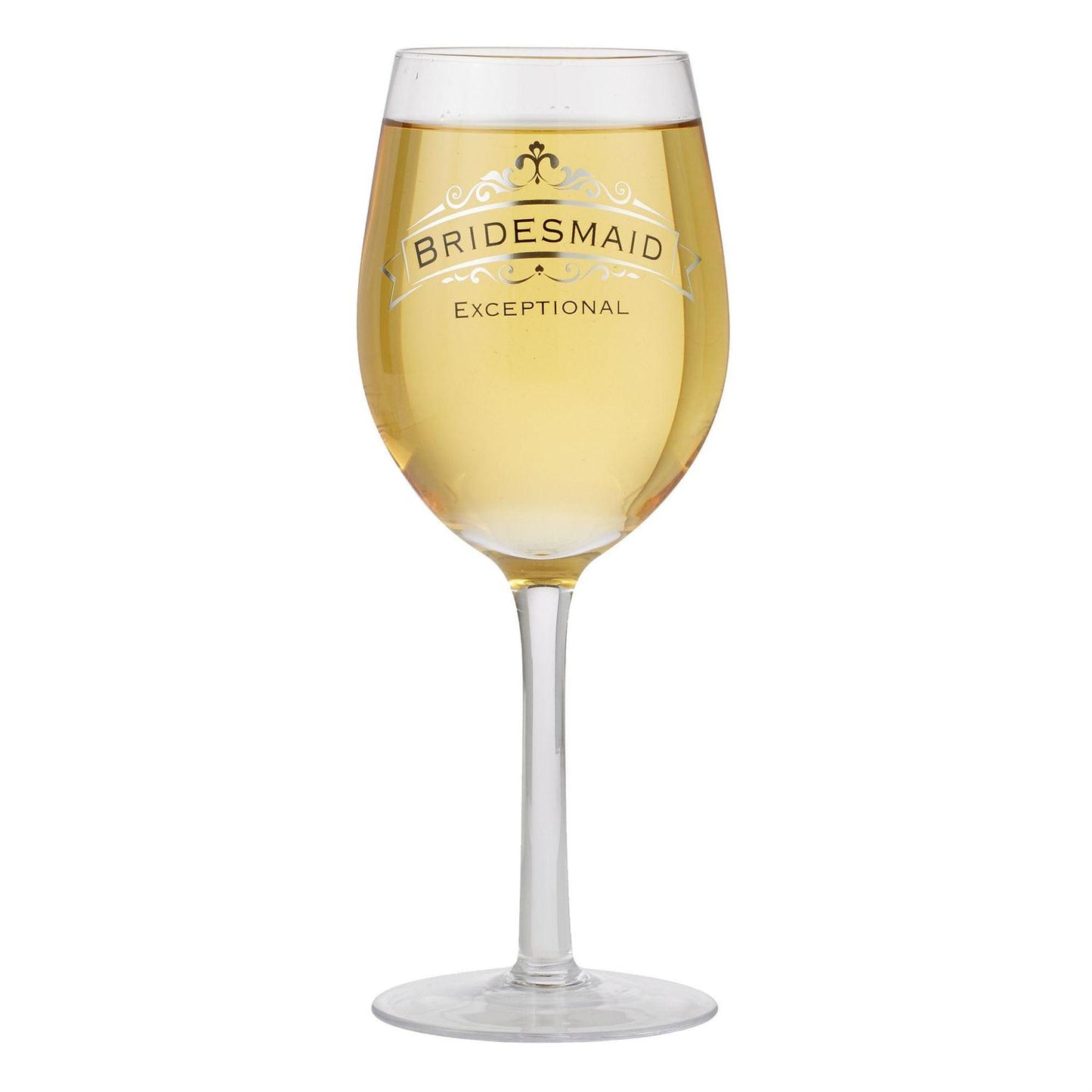 Bridesmaid Wine Glass