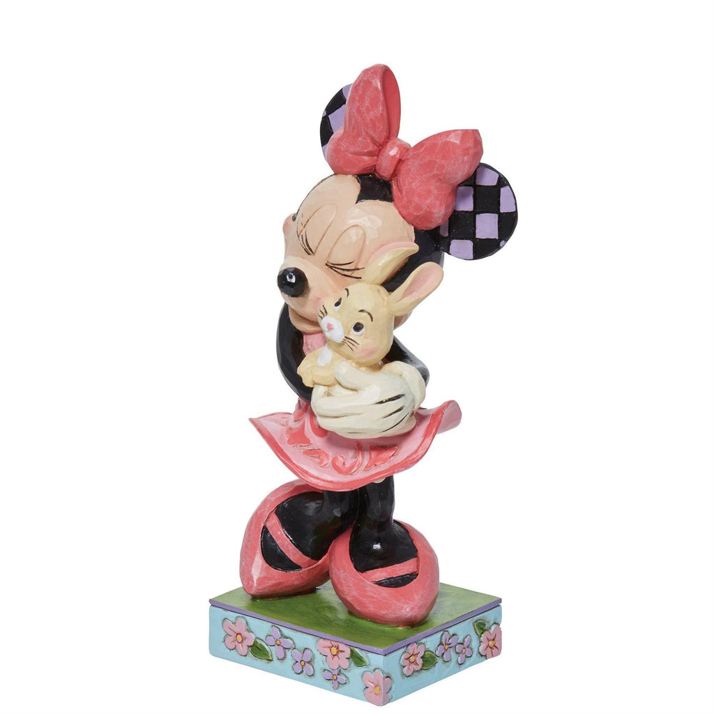 Jim Shore Disney Minnie Mouse Sweet Spring Snuggle
