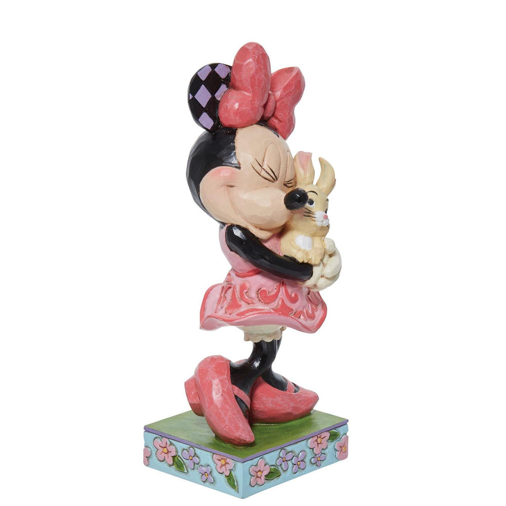 Jim Shore Disney Minnie Mouse Sweet Spring Snuggle