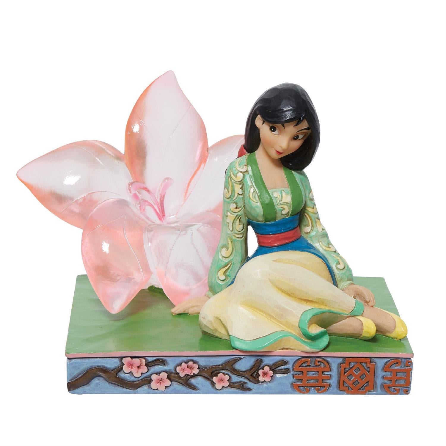 Jim Shore Disney Mulan A Rare and Beautiful Bloom Figurine