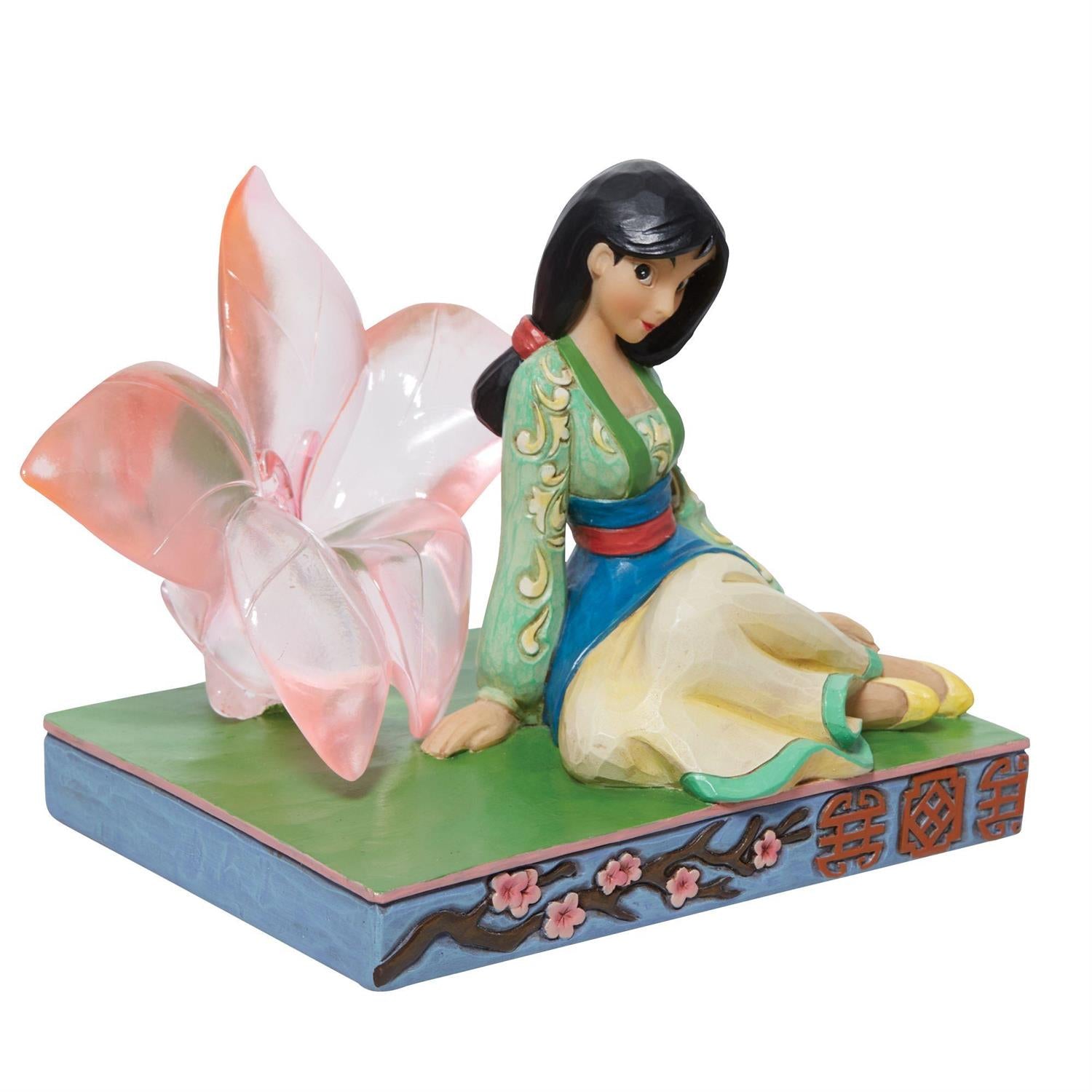 Jim Shore Disney Mulan A Rare and Beautiful Bloom Figurine