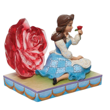 Jim Shore Disney Belle An Enchanted Rose Figurine