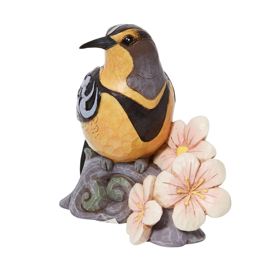 Jim Shore Meadowlark with Flowers