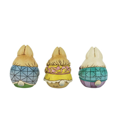 Jim Shore Set of 3 Mini Bunny Eggs