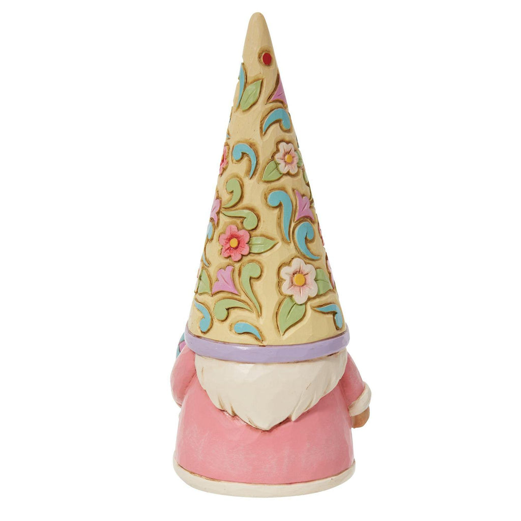 Jim Shore Easter Gnome with Bunny Slippers