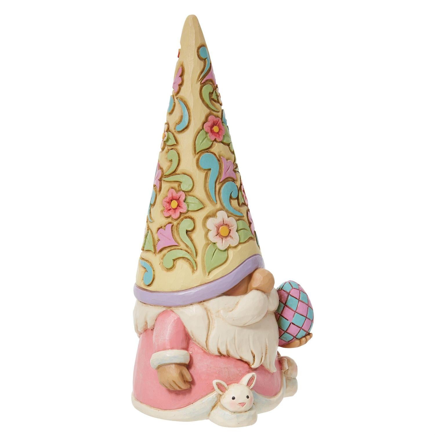 Jim Shore Easter Gnome with Bunny Slippers