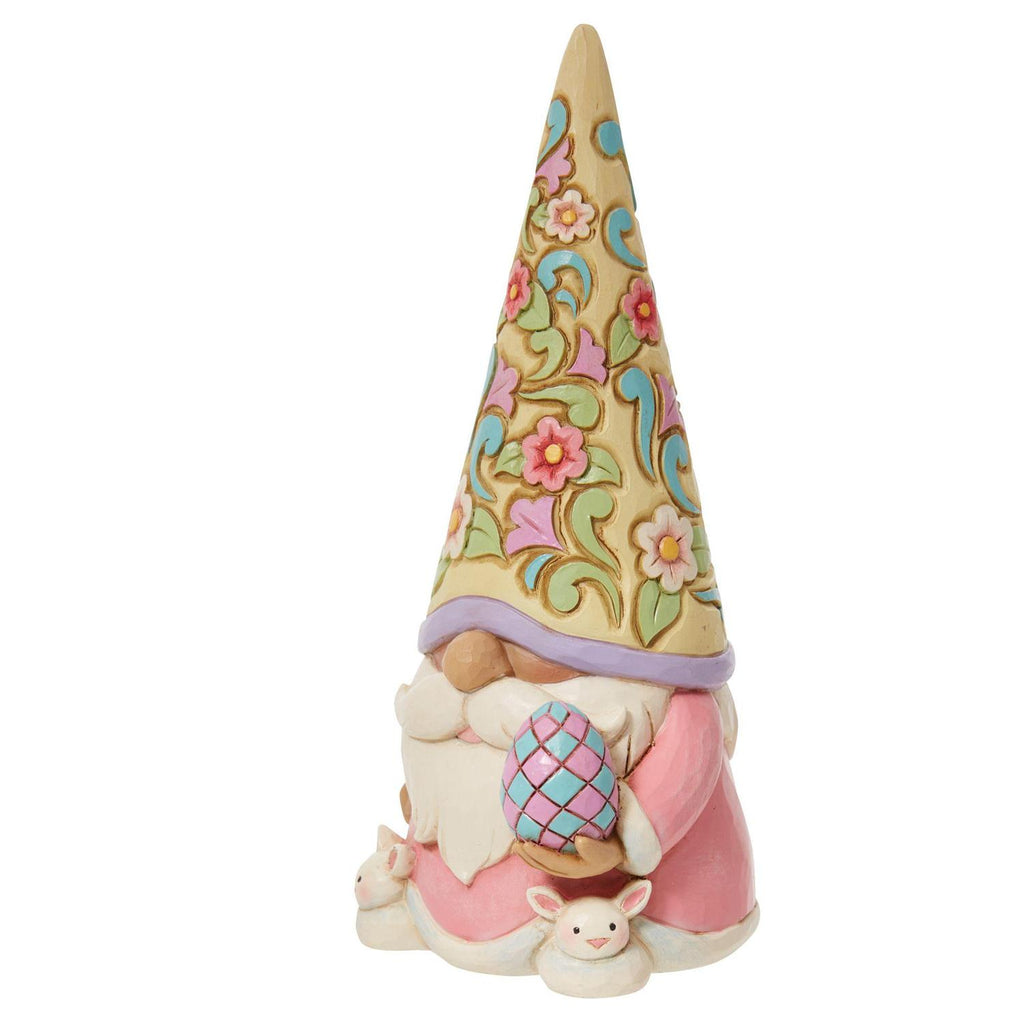 Jim Shore Easter Gnome with Bunny Slippers