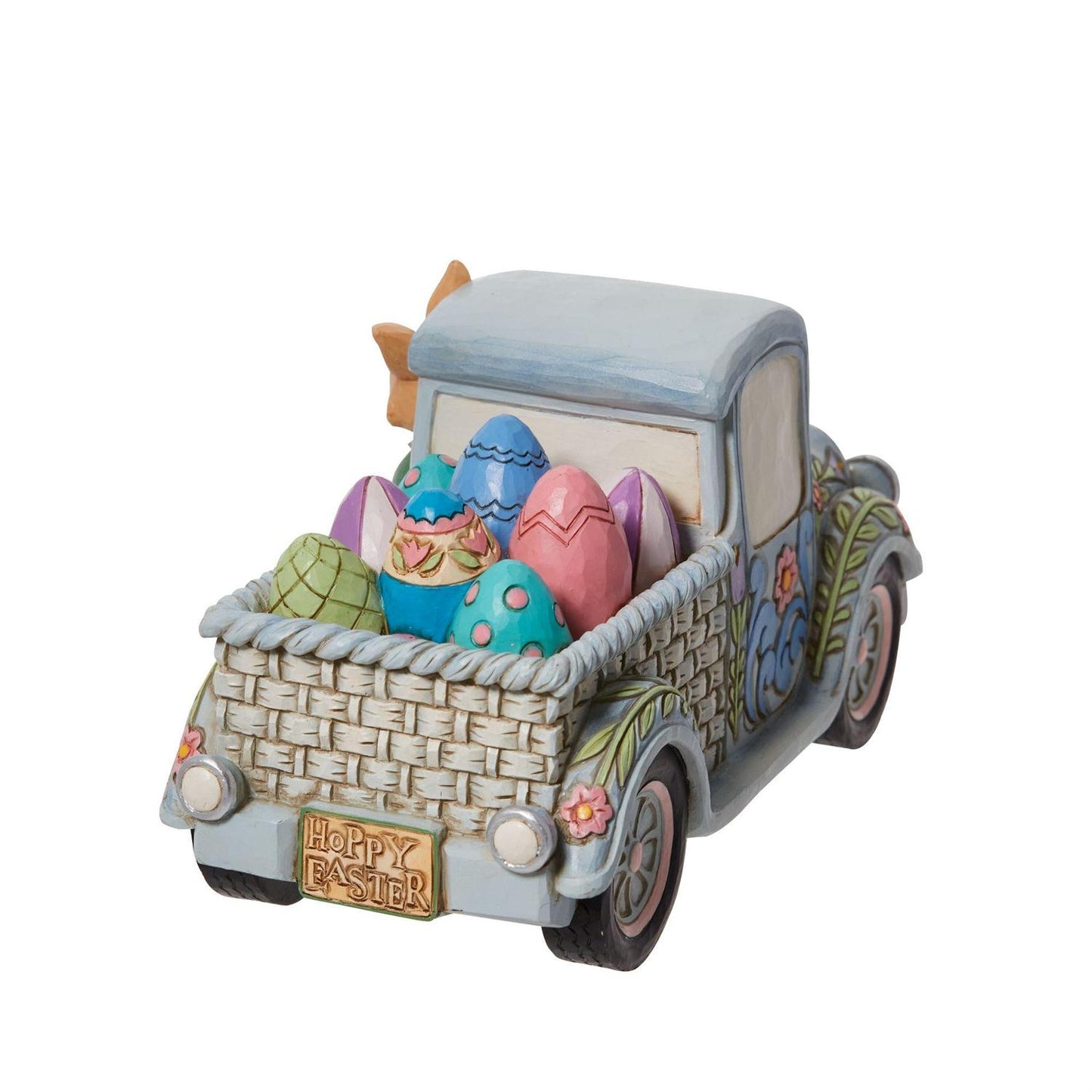 Jim Shore Easter Truck with Bunny and Eggs
