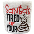Santas Tired Toilet Paper