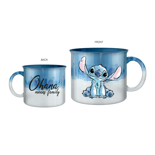 Lilo and Stitch Ceramic Camper Mug